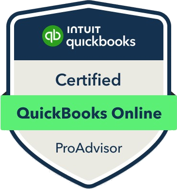 Intuit Certified QuickBooks Online ProAdvisor badge